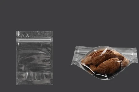 Providne DoyPack kesice sa zip zatvaranjem, ovalnim dnom i sa mogućnošću termo zatvaranja 100x30x150mm - 100 kom-1