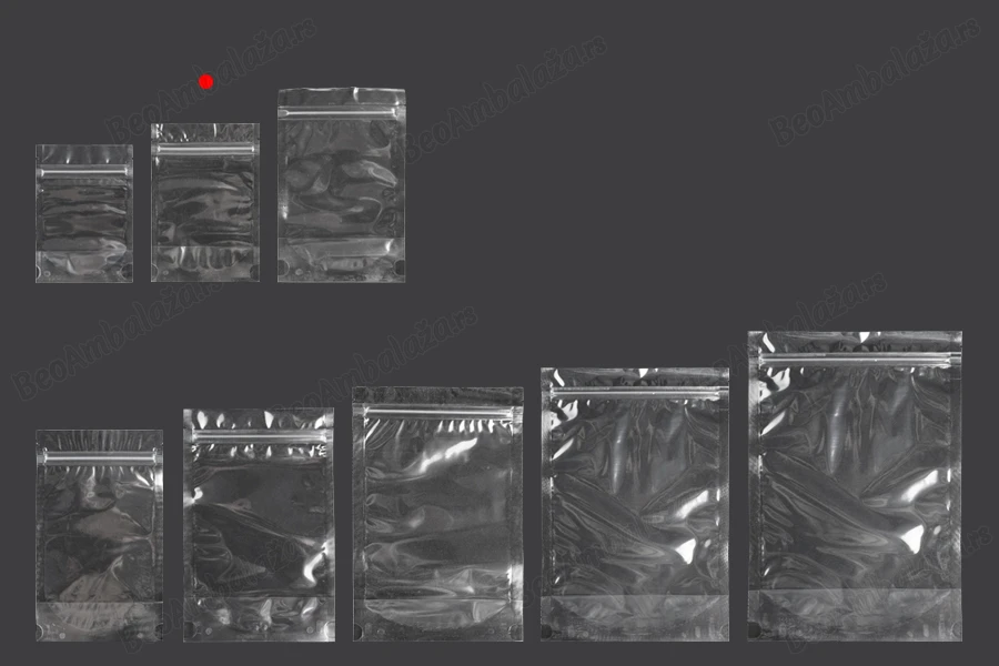 Providne DoyPack kesice sa zip zatvaranjem, ovalnim dnom i sa mogućnošću termo zatvaranja 100x30x150mm - 100 kom-grupa_slika
