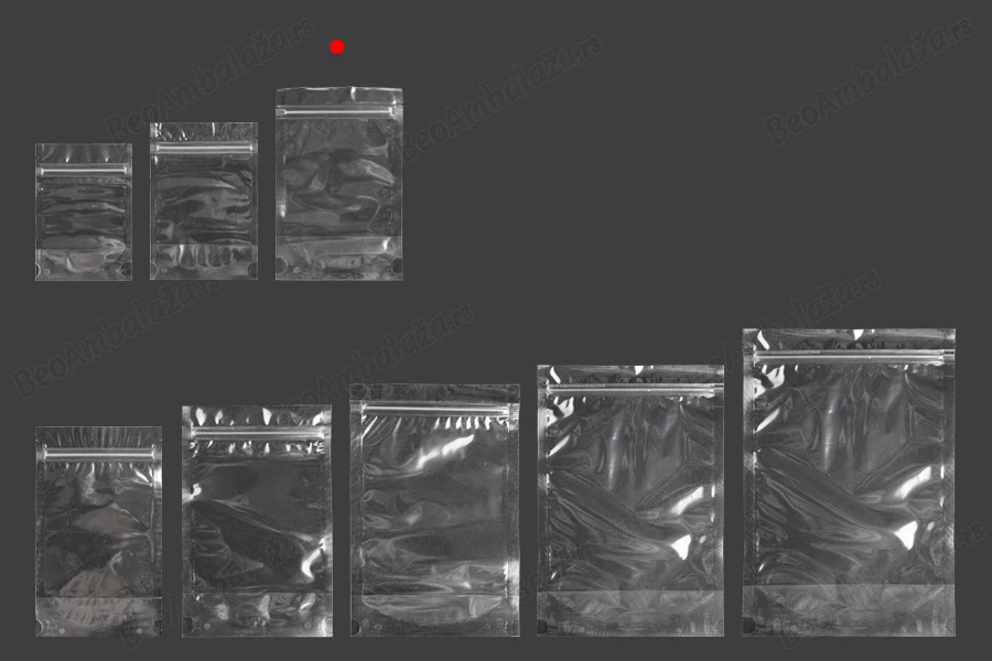 Providne DoyPack kesice sa zip zatvaranjem, ovalnim dnom i sa mogućnošću termo zatvaranja 120x30x180mm - 100 kom-grupa_slika