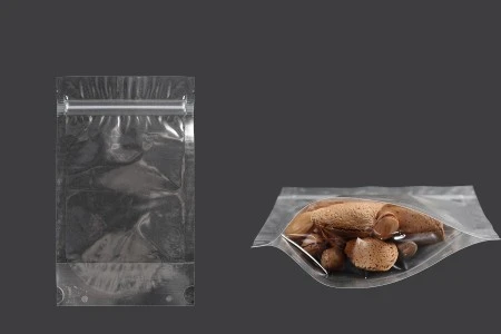 Providne DoyPack kesice sa zip zatvaranjem, ovalnim dnom i sa mogućnošću termo zatvaranja 120x40x200mm - 100 kom-1