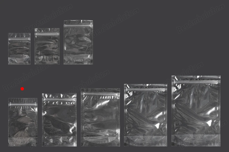 Providne DoyPack kesice sa zip zatvaranjem, ovalnim dnom i sa mogućnošću termo zatvaranja 120x40x200mm - 100 kom-grupa_slika