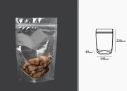 Providne DoyPack kesice sa zip zatvaranjem, ovalnim dnom i sa mogućnošću termo zatvaranja 140x40x220mm - 100 kom Providne DoyPack kesice sa zip zatvaranjem, ovalnim dnom i sa mogućnošću termo zatvaranja 140x40x220mm - 100 kom