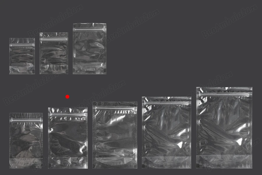 Providne DoyPack kesice sa zip zatvaranjem, ovalnim dnom i sa mogućnošću termo zatvaranja 140x40x220mm - 100 kom-grupa_slika