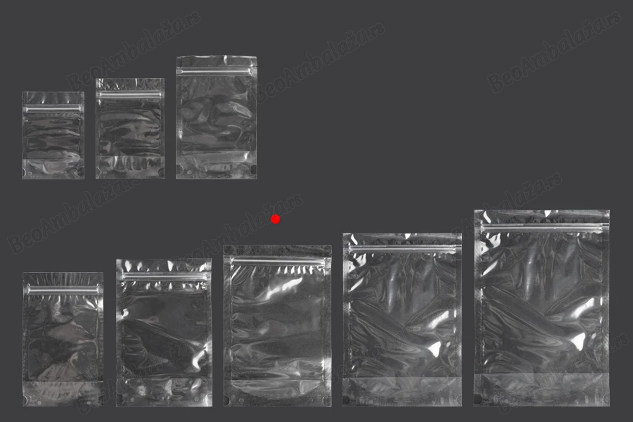 Providne DoyPack kesice sa zip zatvaranjem, ovalnim dnom i sa mogućnošću termo zatvaranja 160x40x240mm - 100 kom-grupa_slika