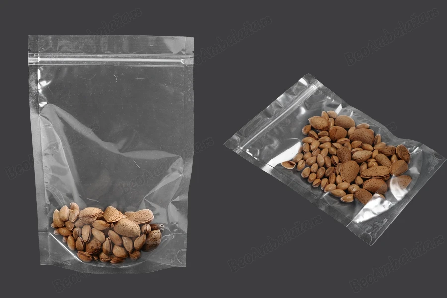 Providne DoyPack kesice sa zip zatvaranjem, ovalnim dnom i sa mogućnošću termo zatvaranja 180x40x260mm - 100 kom-grupa_slika