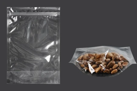 Providne DoyPack kesice sa zip zatvaranjem, ovalnim dnom i sa mogućnošću termo zatvaranja 200x50x295mm - 100 kom-1