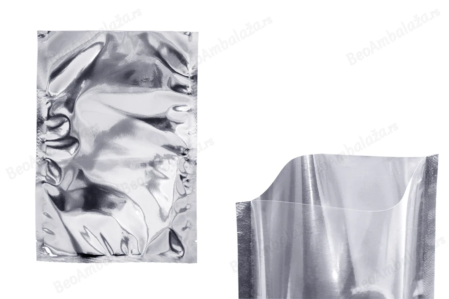 Aluminijumska kesa 200x300mm sa providnom prednjom stranom i mogućnošću toplotnog zatvaranja - 100 kom-slika_proizvoda
