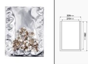 Aluminijumska kesa 220x300mm sa providnom prednjom stranom i mogućnošću toplotnog zatvaranja - 100 kom Aluminijumska kesa 220x300mm sa providnom prednjom stranom i mogućnošću toplotnog zatvaranja - 100 kom
