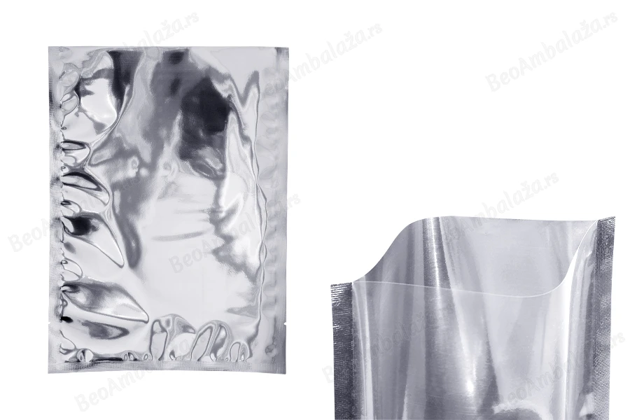 Aluminijumska kesa 220x300mm sa providnom prednjom stranom i mogućnošću toplotnog zatvaranja - 100 kom-slika_proizvoda