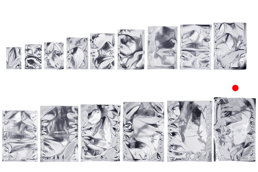 Aluminijumska kesa 240x370mm sa providnom prednjom stranom i mogućnošću toplotnog zatvaranja - 100 kom-grupa_slika