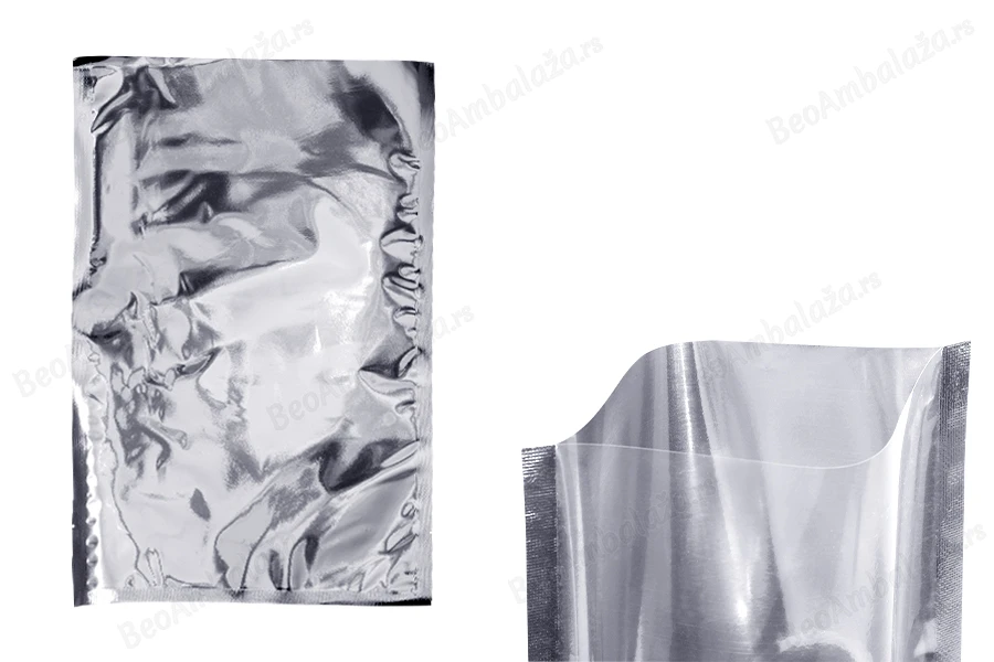 Aluminijumska kesa 240x370mm sa providnom prednjom stranom i mogućnošću toplotnog zatvaranja - 100 kom-slika_proizvoda