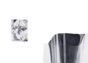 Aluminijumska kesa 70x100mm sa providnom prednjom stranom i mogućnošću toplotnog zatvaranja - 100 kom