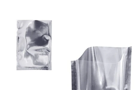 Aluminijumska kesa 110x160mm sa providnom prednjom stranom i mogućnošću toplotnog zatvaranja - 100 kom-1