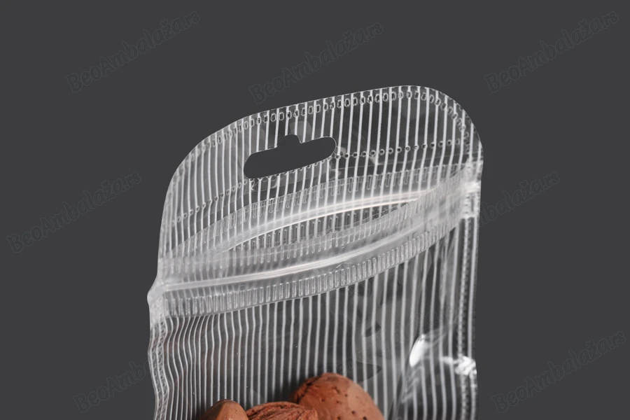Plastična zip kesica 55x90mm sa providnom prednjom stranom, zadnjom providnom stranom sa linijama i sa Eurohole otvorom - 100 kom-grupa_slika