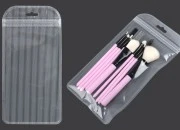 Plastična zip kesica 120x230mm sa providnom prednjom stranom, zadnjom providnom stranom sa linijama i sa Eurohole otvorom - 100 kom Plastična zip kesica 120x230mm sa providnom prednjom stranom, zadnjom providnom stranom sa linijama i sa Eurohole otvorom - 100 kom