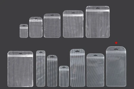 Plastična zip kesica 120x230mm sa providnom prednjom stranom, zadnjom providnom stranom sa linijama i sa Eurohole otvorom - 100 kom-3
