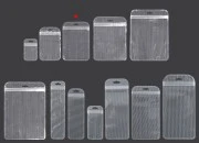 Plastična zip kesica 105x150mm sa providnom prednjom stranom, zadnjom providnom stranom sa linijama i sa Eurohole otvorom - 100 kom Plastična zip kesica 105x150mm sa providnom prednjom stranom, zadnjom providnom stranom sa linijama i sa Eurohole otvorom - 100 kom