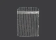 Plastična zip kesica 122x170mm sa providnom prednjom stranom, zadnjom providnom stranom sa linijama i sa Eurohole otvorom - 100 kom-slika_proizvoda