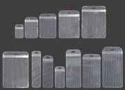 Plastična zip kesica 122x170mm sa providnom prednjom stranom, zadnjom providnom stranom sa linijama i sa Eurohole otvorom - 100 kom-grupa_slika
