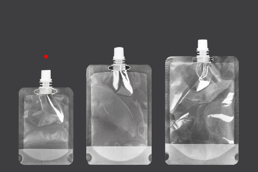 Providna DoyPack kesica za tečnost od 100ml sa belim zatvaračem – 50 kom Providna DoyPack kesica za tečnost od 100ml sa belim zatvaračem – 50 kom