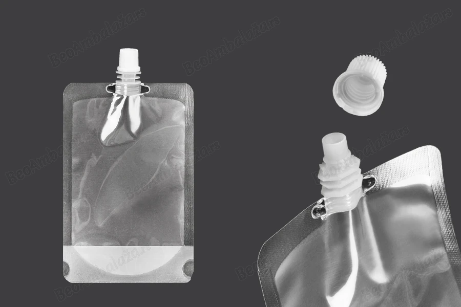 Providna DoyPack kesica za tečnost od 300ml sa belim zatvaračem – 50 kom-slika_proizvoda