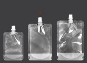 Providna DoyPack kesica za tečnost od 300ml sa belim zatvaračem – 50 kom Providna DoyPack kesica za tečnost od 300ml sa belim zatvaračem – 50 kom