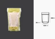 Providna DoyPack kesica sa zip zatvaranjem, zlatnim detaljima i sa mogućnošću termo lepljenja 120x35x200mm – 50kom-dimenzije_slike