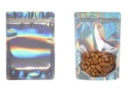 Aluminijumske DoyPack kesice sa zipom, transparentnom prednjom stranom, ovalnim dnom i sa mogućnošću termo zatvaranja 180x40x255mm – 50kom Aluminijumske DoyPack kesice sa zipom, transparentnom prednjom stranom, ovalnim dnom i sa mogućnošću termo zatvaranja 180x40x255mm – 50kom