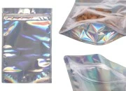 Aluminijumske DoyPack kesice sa zipom, transparentnom prednjom stranom, ovalnim dnom i sa mogućnošću termo zatvaranja 200x50x300 mm – 50kom Aluminijumske DoyPack kesice sa zipom, transparentnom prednjom stranom, ovalnim dnom i sa mogućnošću termo zatvaranja 200x50x300 mm – 50kom