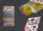 Providna DoyPack kesica sa zip zatvaranjem od 450ml, sa otvorima za prste i rupicama za slamčicu – 50 kom
