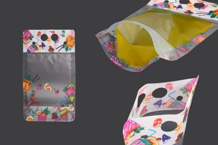 Providna DoyPack kesica sa zip zatvaranjem od 450ml, sa otvorima za prste i rupicama za slamčicu – 50 kom-1