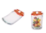 DoyPack kesica u obliku tegle sa zip zatvaranjem 105x30x154mm - 50 kom