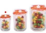 DoyPack kesica u obliku tegle sa zip zatvaranjem 105x30x154mm - 50 kom