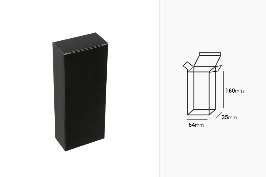 Papirna kutija 64x35x160 u više boja - 50 kom