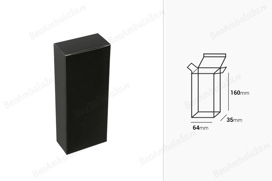 Papirna kutija 64x35x160 u više boja - 50 kom-dimenzije_slike