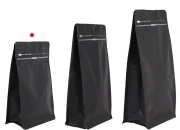 Aluminijumske DoyPack kesice na termo zatvaranje, sa sigurnosnom tračicom i zipom 130x70x200mm - 25kom