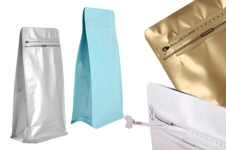 Aluminijumske DoyPack kesice na termo zatvaranje, sa sigurnosnom tračicom i zipom 135x75x265 mm - 25kom-2