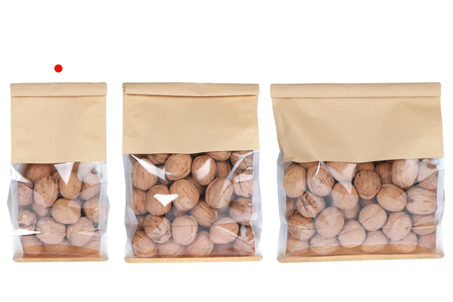 Vrećica sa providnim delom 130x110x280 mm na zatvaranje sa žicom (tin-tie) - 50 kom-grupa_slika