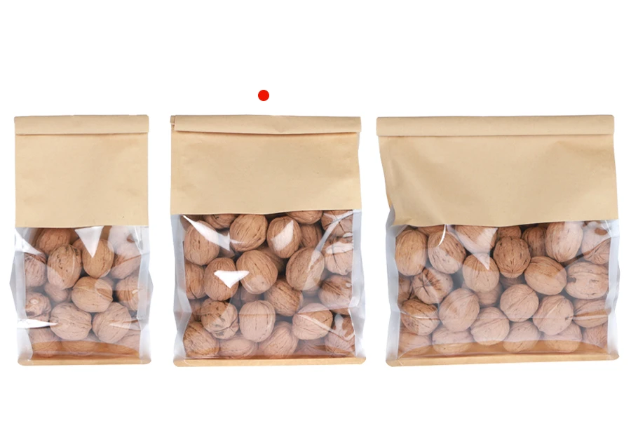 Vrećica sa providnim delom 175x110x280 mm na zatvaranje sa žicom (tin-tie) - 50 komada-grupa_slika