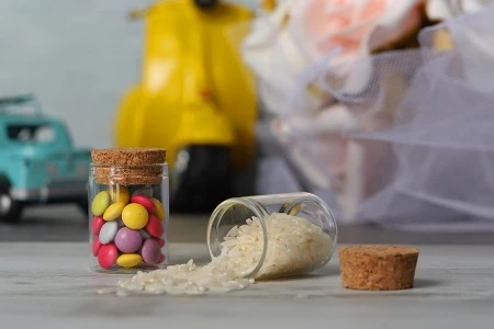 Staklena bočica sa plutanim čepom 20mL - 12kom-3