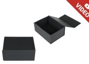 Crna kartonska kutija 185x138x81mm sa magnetnim zatvaranjem - 12 kom Crna kartonska kutija 185x138x81mm sa magnetnim zatvaranjem - 12 kom
