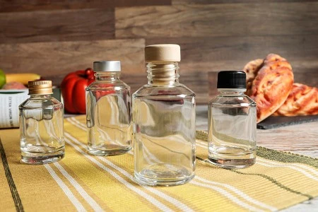 Staklena cilindrična flašica 100mL-3