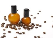 Okrugla staklena bočica od 20mL, od karamel braon peskiranog stakla