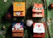 Božićna poklon kutijica sa ručkom 100x90x125 mm - 25 kom-grupa_slika