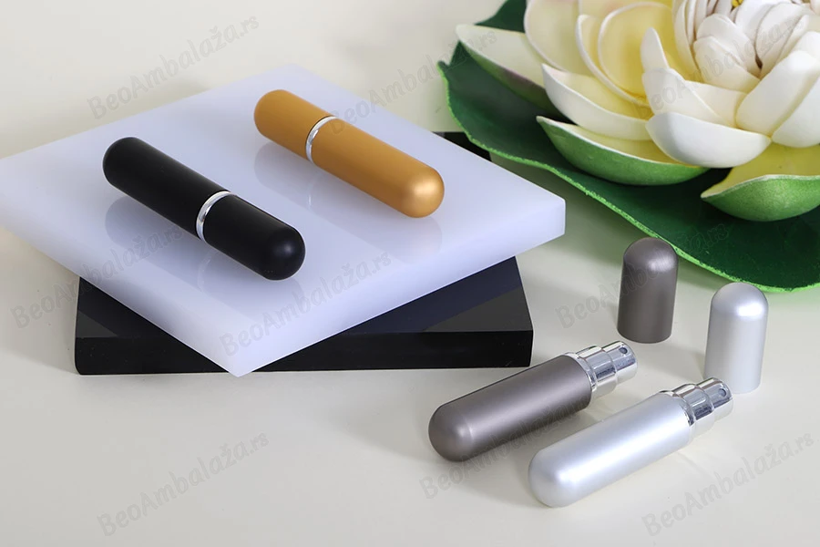 Aluminijumska MAT bočica 5mL za parfem, u više boja-grupa_slika