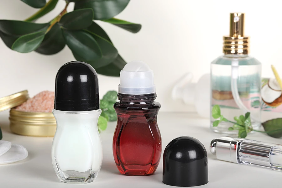 Staklena roll-on bočica 30mL sa crnim plastičnim zatvaračem - 6 kom-grupa_slika