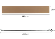 Rezervna tkanina 425x35 mm i žica 435x2 mm za mašinu za termičko zatvaranje-slika_proizvoda