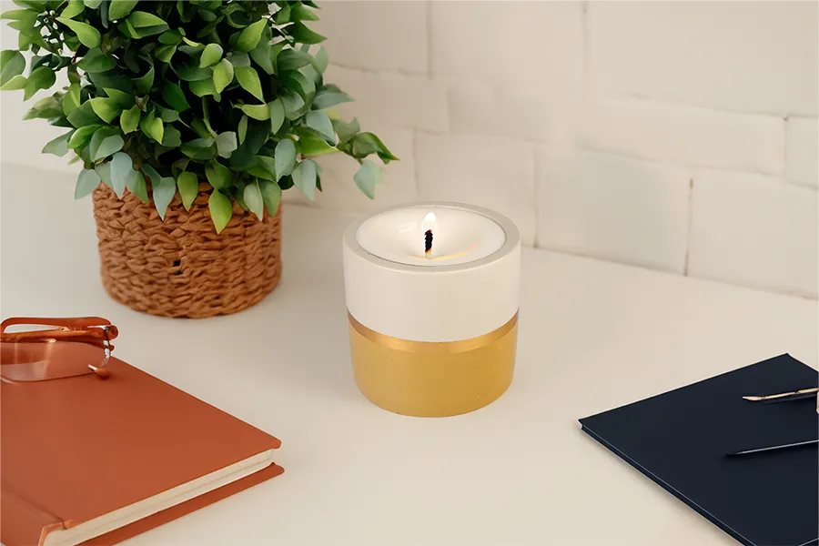 Dekorativna posuda od cementa 102x94 mm - 6 kom (miks boja)-grupa_slika