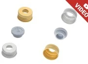Aluminijumski zatvarač PP28 sa plastičnim čepom Aluminijumski zatvarač PP28 sa plastičnim čepom