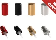 Aluminijumski sprej sa poklopcem za parfemske bočice sa sigurnosnim Crimp zatvaranjem 15 mm Aluminijumski sprej sa poklopcem za parfemske bočice sa sigurnosnim Crimp zatvaranjem 15 mm